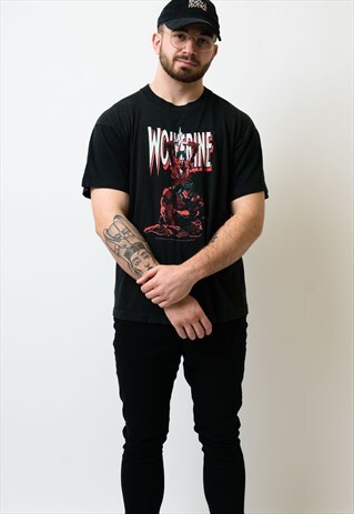 VINTAGE WOLVERINE 1991 T-SHIRT