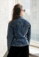 VINTAGE 80'S BLUE DENIM JACKET