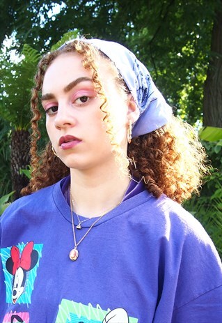 PURPLE BANDANA