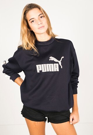 VINTAGE 90S PUMA SWEATSHIRT/ R135