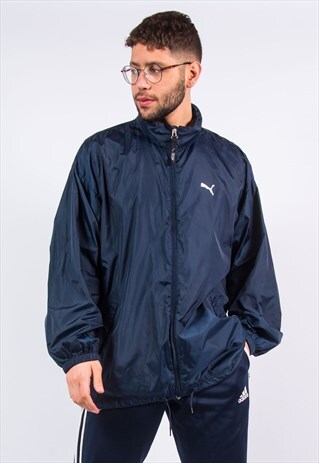 VINTAGE PUMA CAGOULE JACKET WINDBREAKER