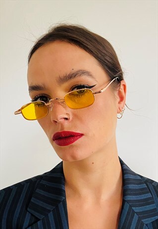 Y2K YELLOW SUNNIES