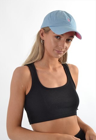 BLUE RALPH LAUREN CAP GRC504