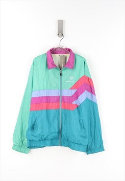 Sergio Tacchini Vintage Multicolour Zip Sweatshirt - 50