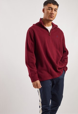 VINTAGE RALPH LAUREN 1/4 ZIP SWEATSHIRT