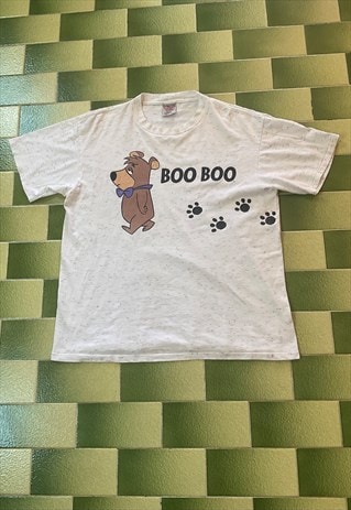 Vintage 90s Boo Boo Bear Yellowstone T-Shirt The Yogi Bear