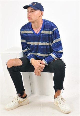 VINTAGE 90'S LONG SLEEVE STRIPED T-SHIRT