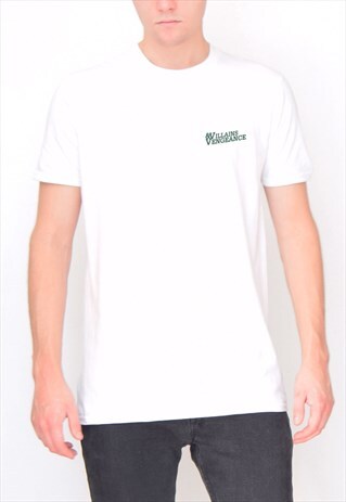 WHITE LOGO (GREEN) T-SHIRT