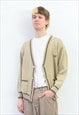 VINTAGE MENS UK 44 US JUMPER SWEATER EU 54 CARDIGAN JACKET 