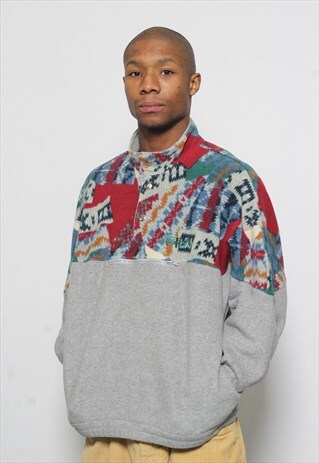 VINTAGE FILA MAGICLINE GREY FLEECE