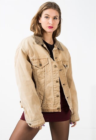 VINTAGE 80'S CARHARTT WINTER BLANKET JACKET / S2206