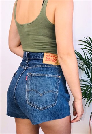 VINTAGE LEVI 501 HIGH WAISTED SHORTS