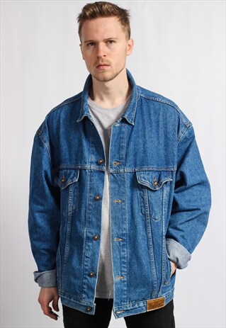 VINTAGE OVERSIZED DENIM JACKET