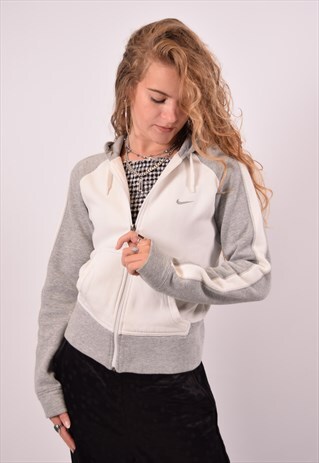 VINTAGE NIKE HOODIE SWEATER WHITE