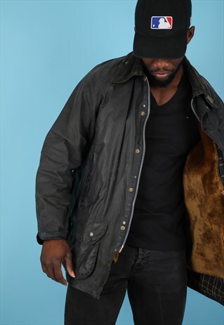 VINTAGE BARBOUR WAX JACKET NJ393