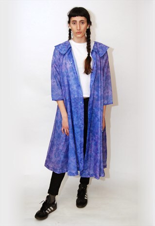 SAKS FIFTH AVENUE COAT 70S VINTAGE LIGHTWEIGHT HOUSE JACKET
