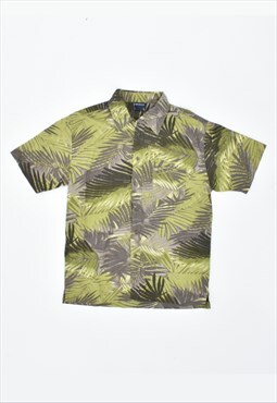 Vintage 90's Hawaiian Shirt Green