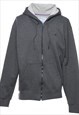 Vintage Champion Hooded Sweatshirt - M