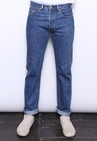 VINTAGE LEVI'S 501 BLUE DENIM JEANS