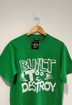 Stussy x Eric Elms T-Shirt Green (BNWT). 