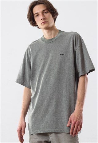 90'S VINTAGE MENS NIKE T SHIRT TEE GREY