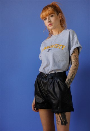 FLAASH CITY COLLEGE T-SHIRT GREY