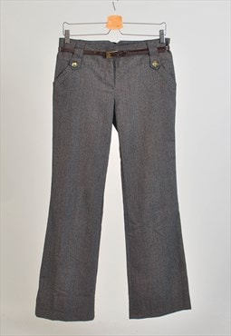 Vintage 00s low waist trousers in brown