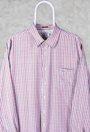 VINTAGE PAUL SMITH CHECK LONG SLEEVE SHIRT MADE IN LONDON