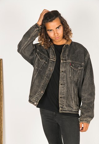 VINTAGE 80S LEVIS WINTER BLANKET JACKET / R1100R137