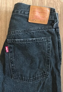 Dark grey Levis 501 S Jeans