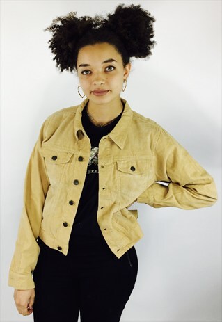 LIGHT MUSTARD CORDUROY JACKET