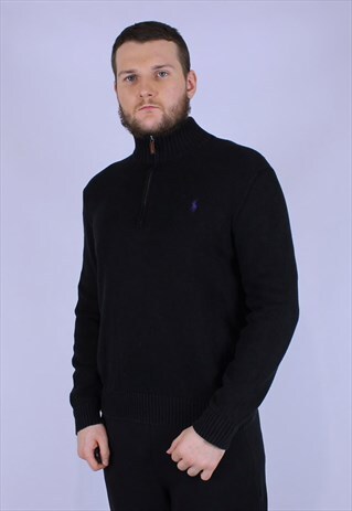 POLO RALPH LAUREN JUMPER 1/4 ZIP RARE