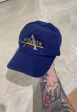 Vintage Atlanta GA USA Embroidered Hat Cap