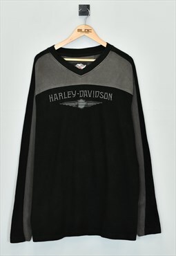 Vintage Harley Davidson Sweatshirt Black XXXLarge