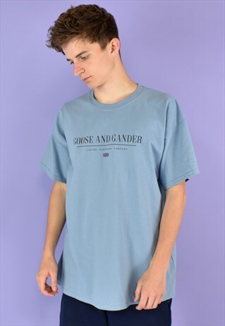 G&G UNISEX STONE BLUE LTD S/S TEE