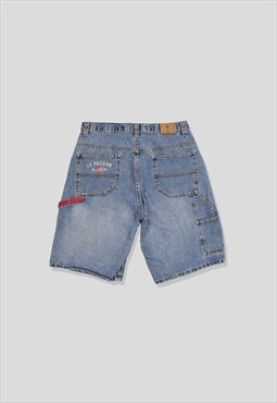 Vintage 90s U.S. Polo Assn. Embroidered Baggy Denim Shorts
