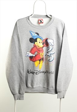 Vintage Mickey INC Crewneck Sweatshirt Grey Size L