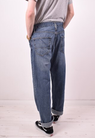 LEVI'S 285 MENS VINTAGE JEANS W34 L30 BLUE 90S
