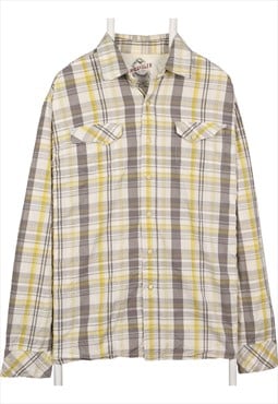 Vintage 90's Wrangler Shirt Check Long Sleeve Button Up