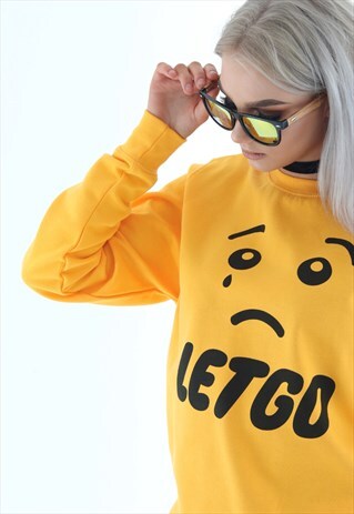 LETGO YELLOW SWEATSHIRT