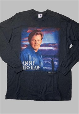 vintage 1999 sammy kershaw country music tshirt long sleeve
