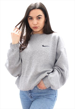 90'S RETRO GREY SWEATSHIRT