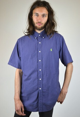 VINTAGE 90'S RALPH LAUREN SHORT-SLEEVED SHIRT