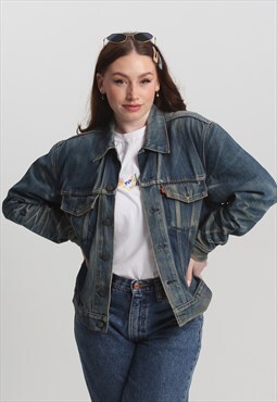 LEVI Vintage Women's Denim Blue Jacket