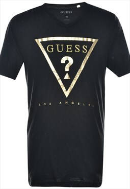 Vintage Guess Printed T-shirt - M