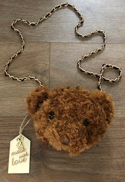 Designer teddy bear  bag 