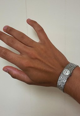 Silver Vintage Bracelet Watch