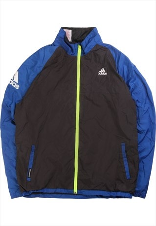 VINTAGE 90'S ADIDAS WINDBREAKER JACKET LIGHTWEIGHT FULL ZIP