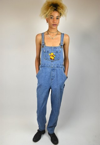 VINTAGE 90'S DISNEY 'WINNIE THE POOH' DUNGAREES