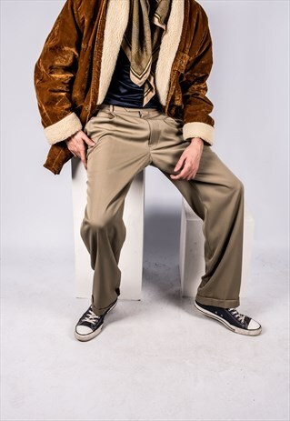 VINTAGE TROUSERS IN BEIGE